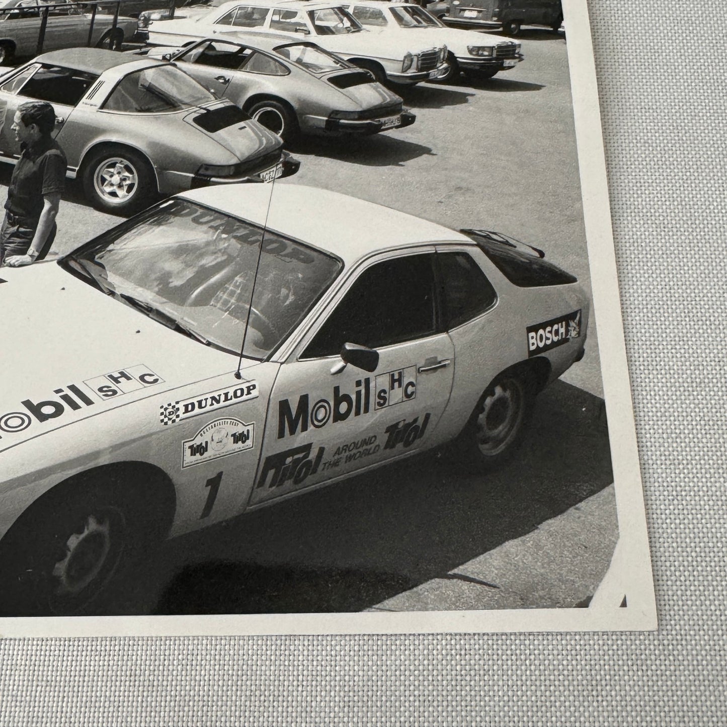 Porsche 924 Racing Car Photo Photograph Print 1976