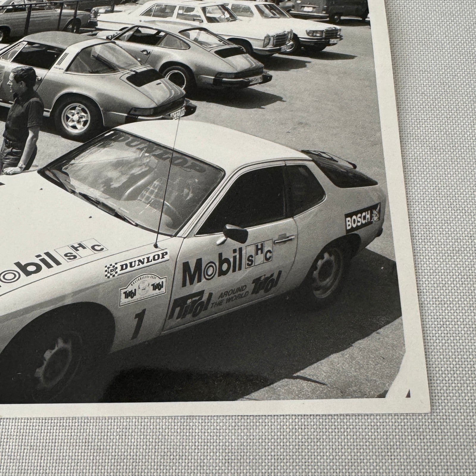 Porsche 924 Racing Car Photo Photograph Print 1976