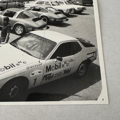 Porsche 924 Racing Car Photo Photograph Print 1976
