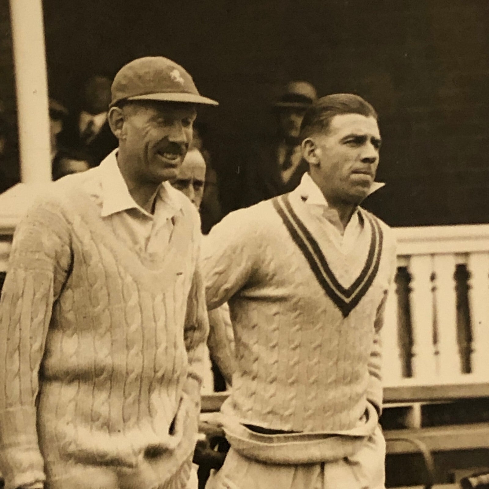 Press Photo Photograph Cricket Match West Indies Cricket Team Cricketers 1933