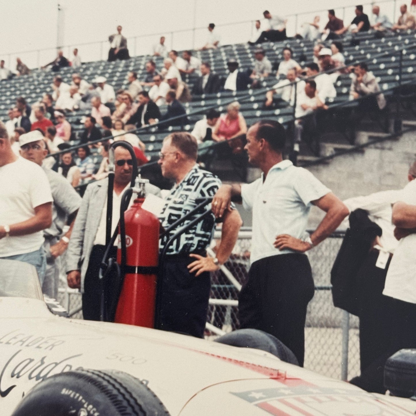 Vintage Indy Racing Photo Roger Ward 1959 Car Motorsport Modern Print