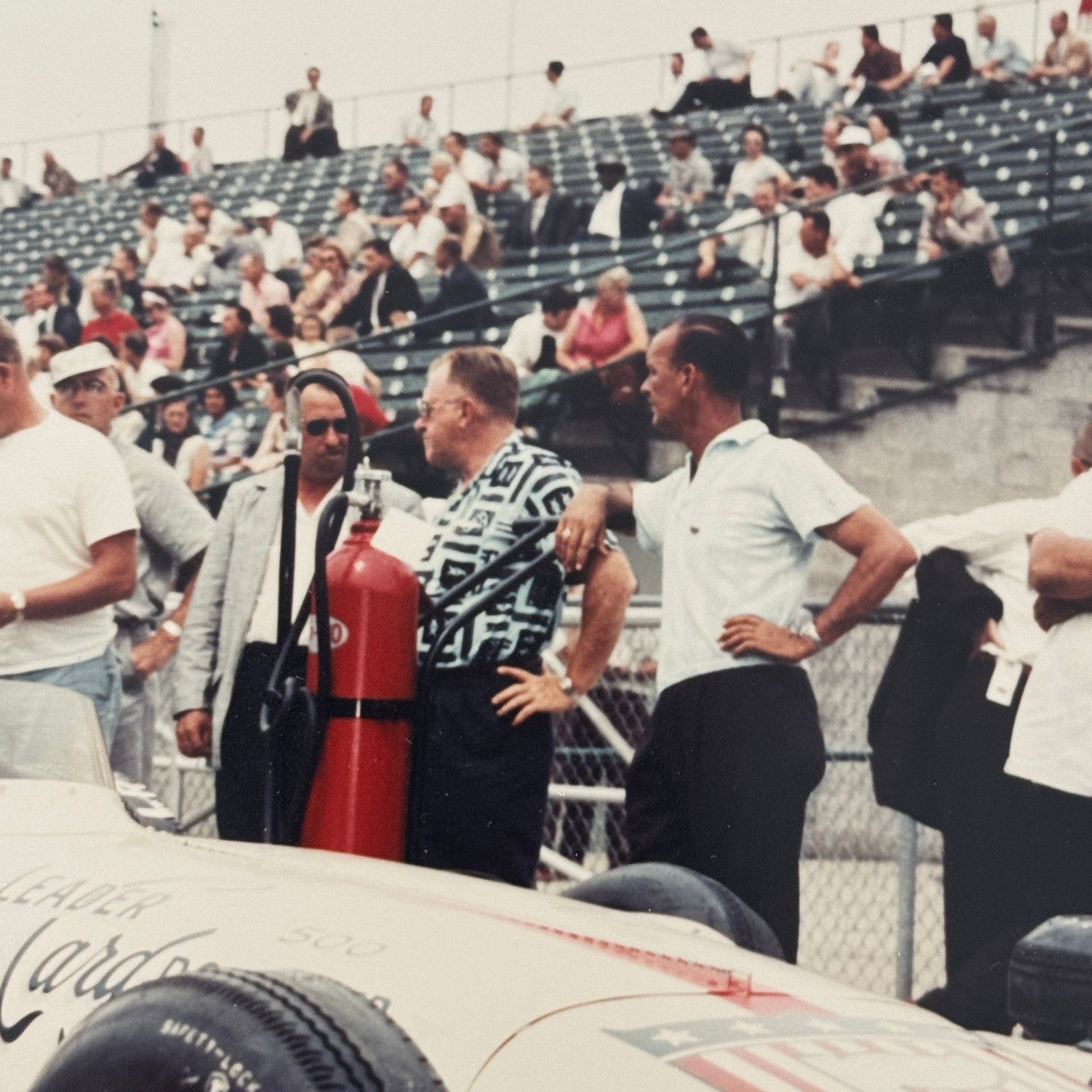 Vintage Indy Racing Photo Roger Ward 1959 Car Motorsport Modern Print