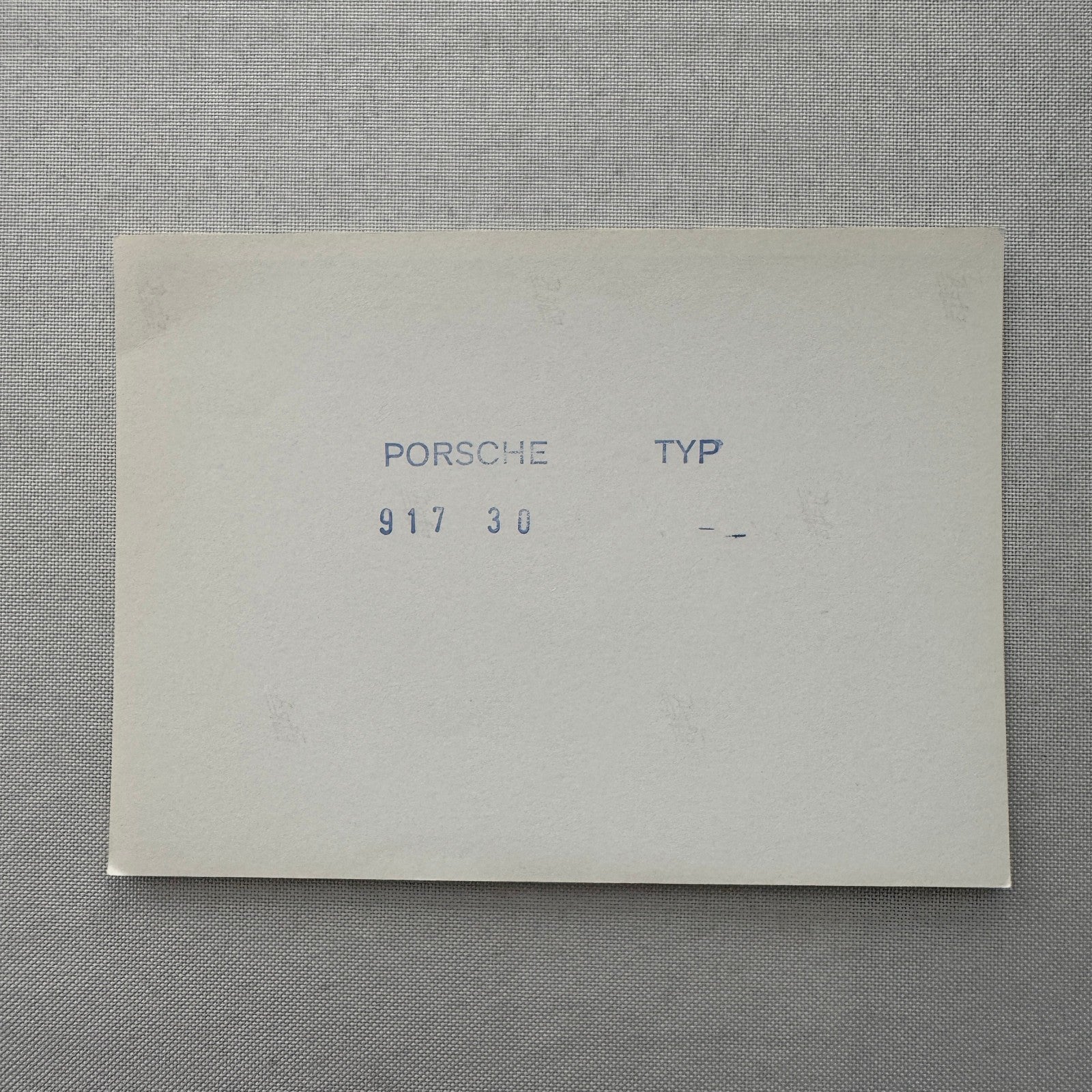 Porsche 917 30 Racing Car Photo Photograph Print Vintage Sunoco