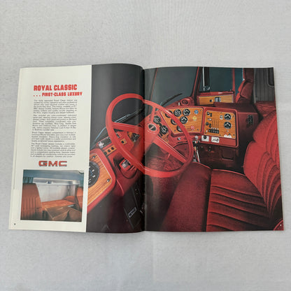 GMC Astro Truck Sales Brochure Catalog Advertising Vintage