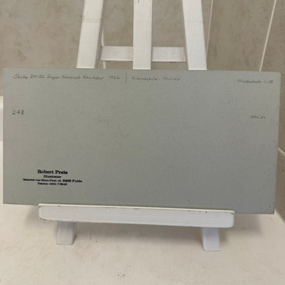 1932 Stutz DV-32 Super Bearcat Roadster Automobile Illustration Art Drawing