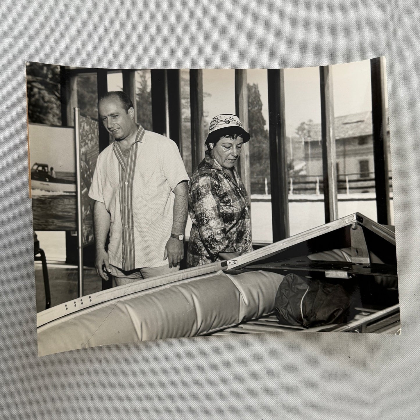 Juan Manuel Fangio Retirement Vacation Holiday Italian Press Photo F1 Racing