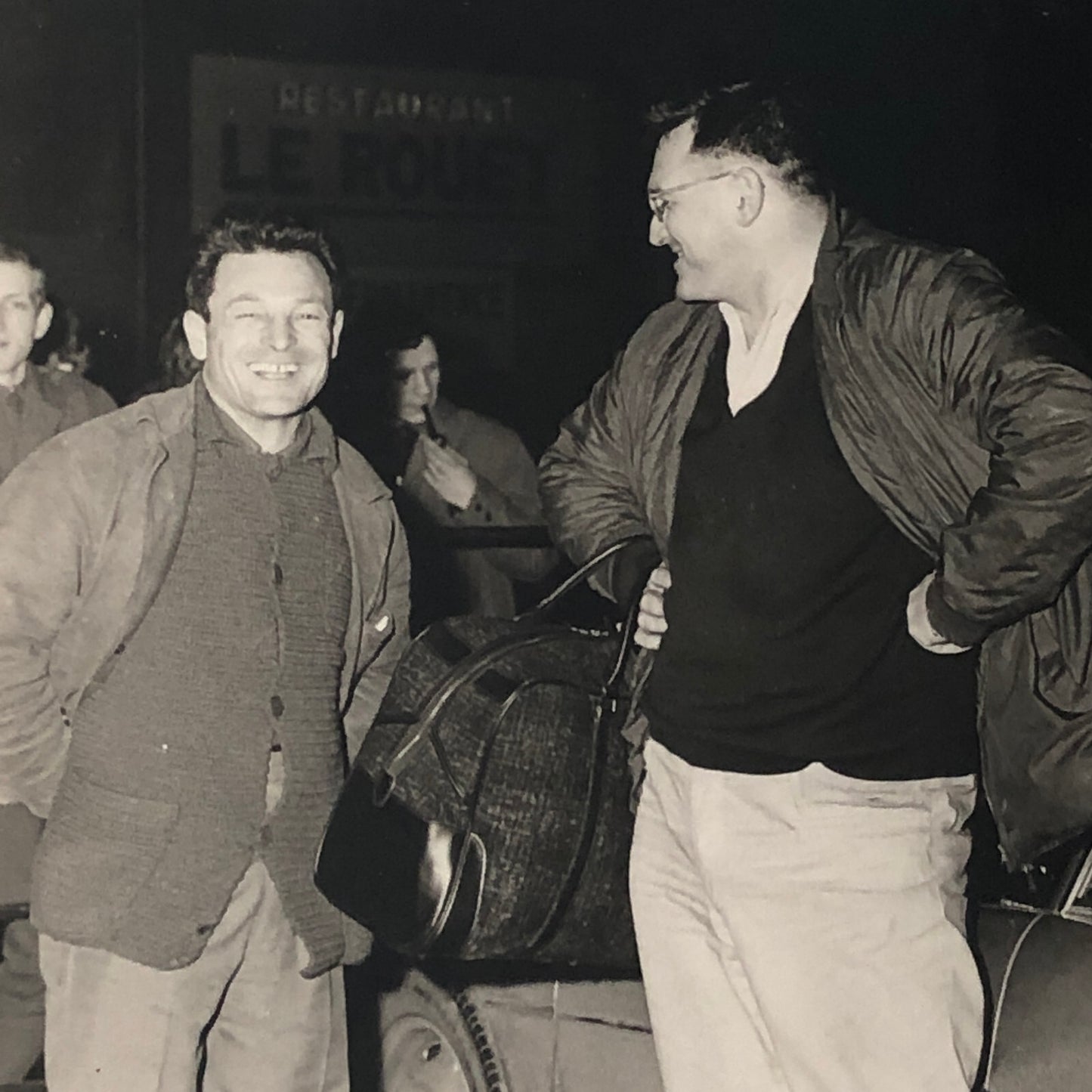 Vintage Renault Alpine Rally Racing Car Photo Photograph 1965 Routes du Nord 