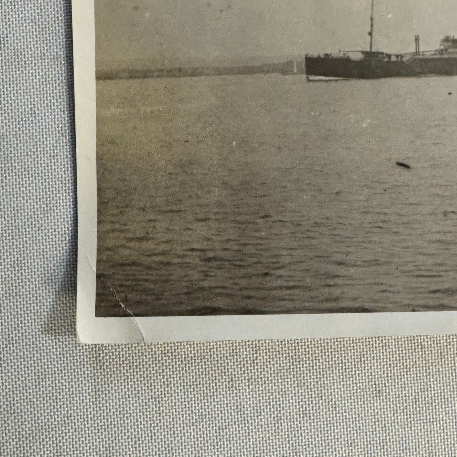 Vintage Boat Ship Photo Photograph Print