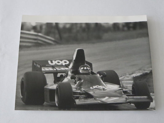 Vintage Canadian Grand Prix Racing Photograph Photo Jackie Oliver UOP Shadow