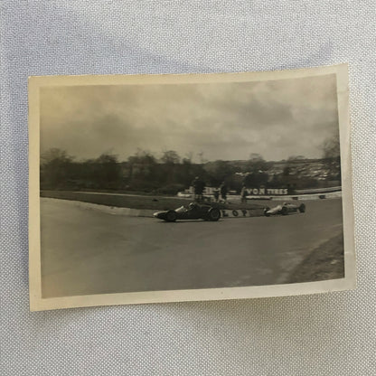 Vintage Grand Prix Car Racing Photo Photograph Print Motorsport Race