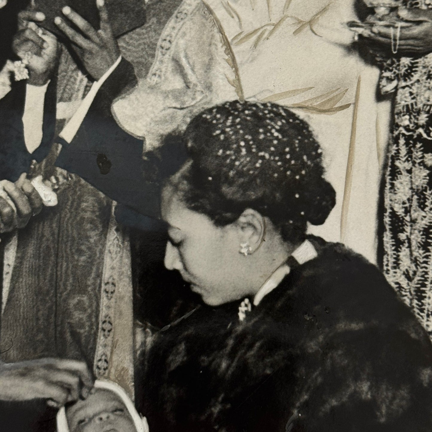 Abyssinian Prince Christened Ethiopia Ethiopian Press Photo Photograph Vintage