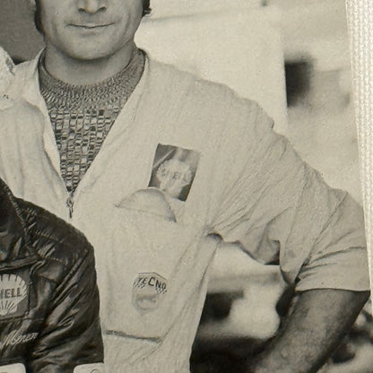 Vintage Racing Photo 1971 Madrix F2 Race Driver Arturo Merzario Motorsport