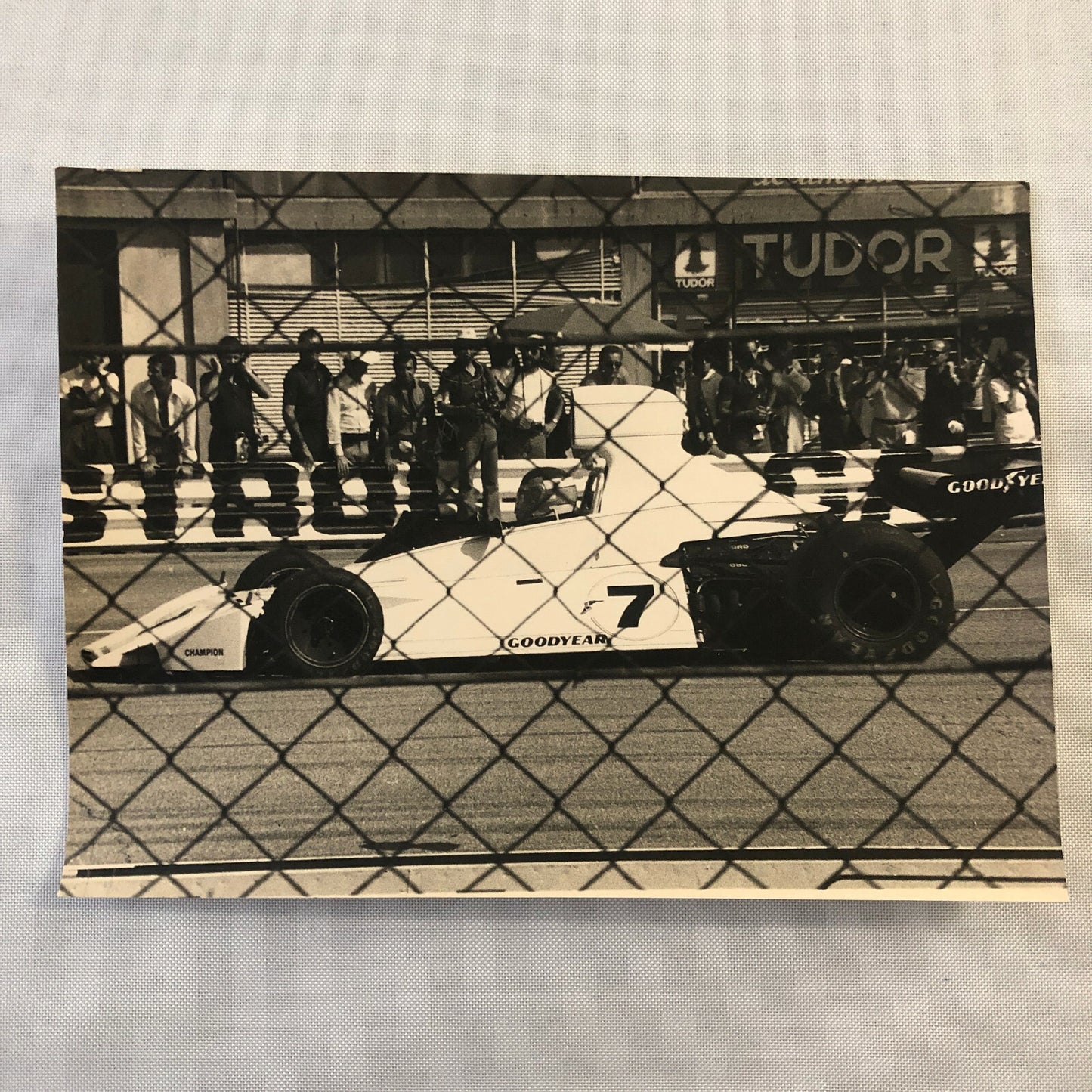 Vintage Racing Car Photo Photograph Print Carlos Reutemann Brabham BT44 Monza 