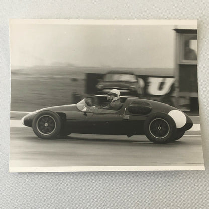 Vintage Racing Car Photo Photograph Print - D S Shale Cooper Car Goodwood 1958