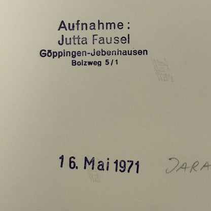 Vintage Racing Photo 1972 Jarama F2 Race JP Jarier Jean-Pierre Jarier Girlfriend