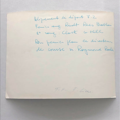 Vintage F2 Car Racing Photo Photograph Jack Brabham Jim Clark Grahm Hill + 