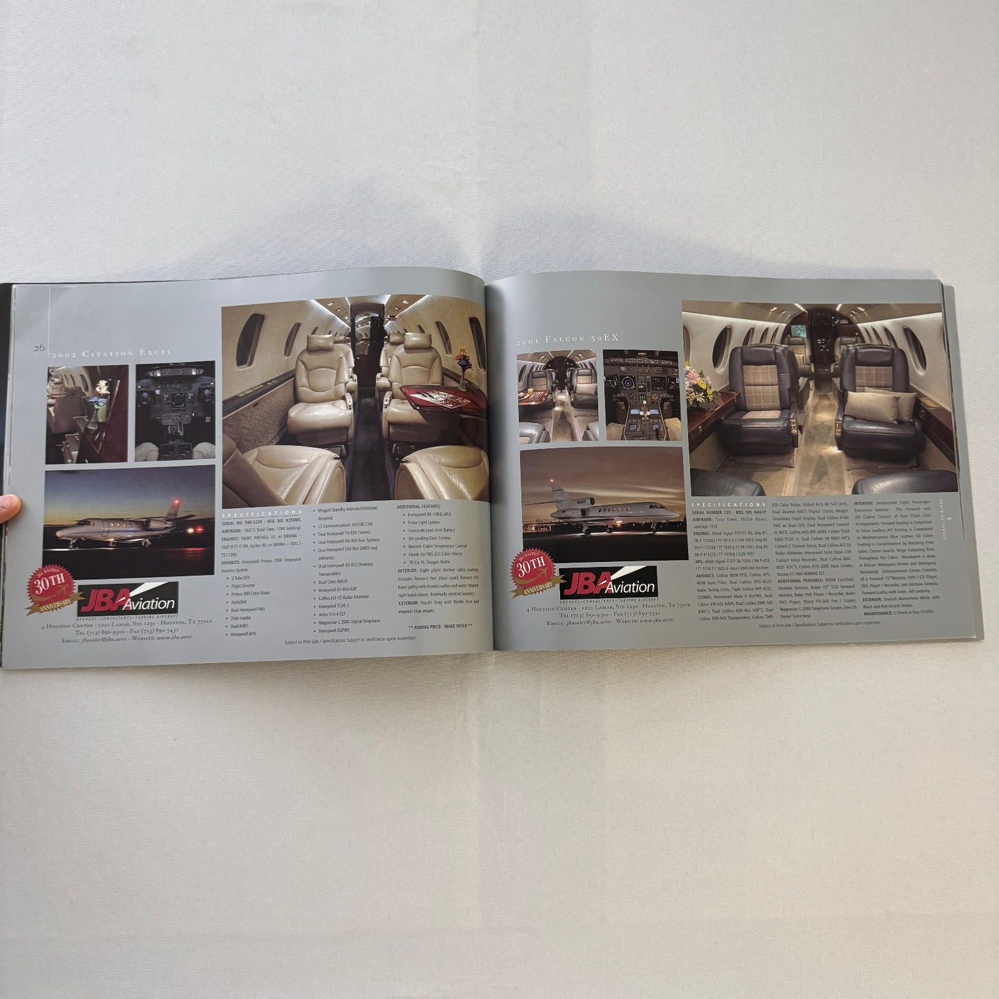 2006 Private Jet Plane Aircraft Airplane Executive Wings Catalog Brochure