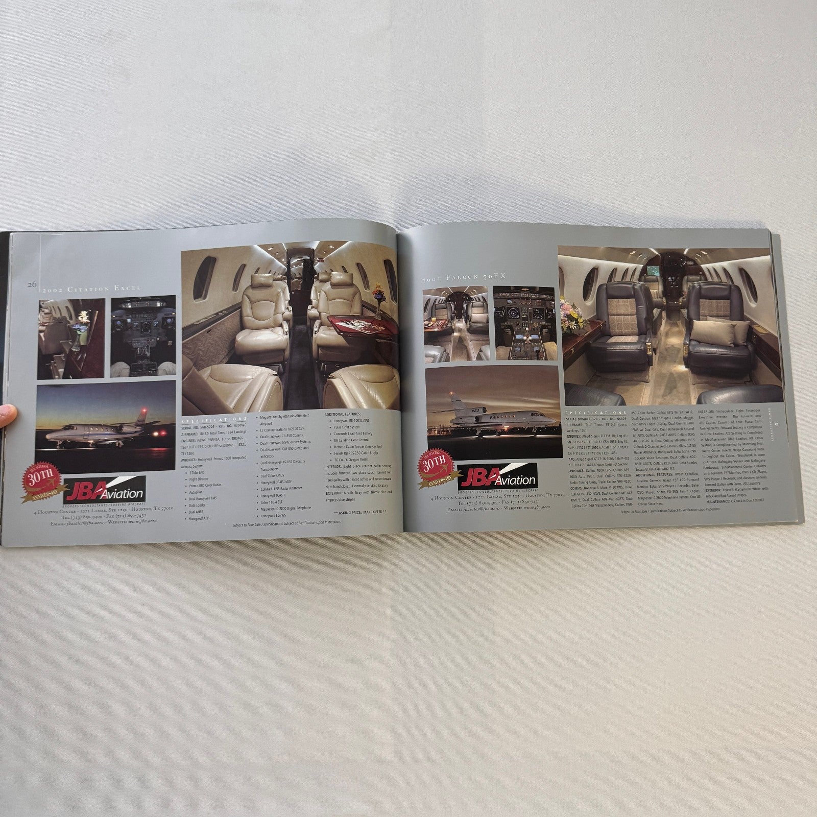 2006 Private Jet Plane Aircraft Airplane Executive Wings Catalog Brochure