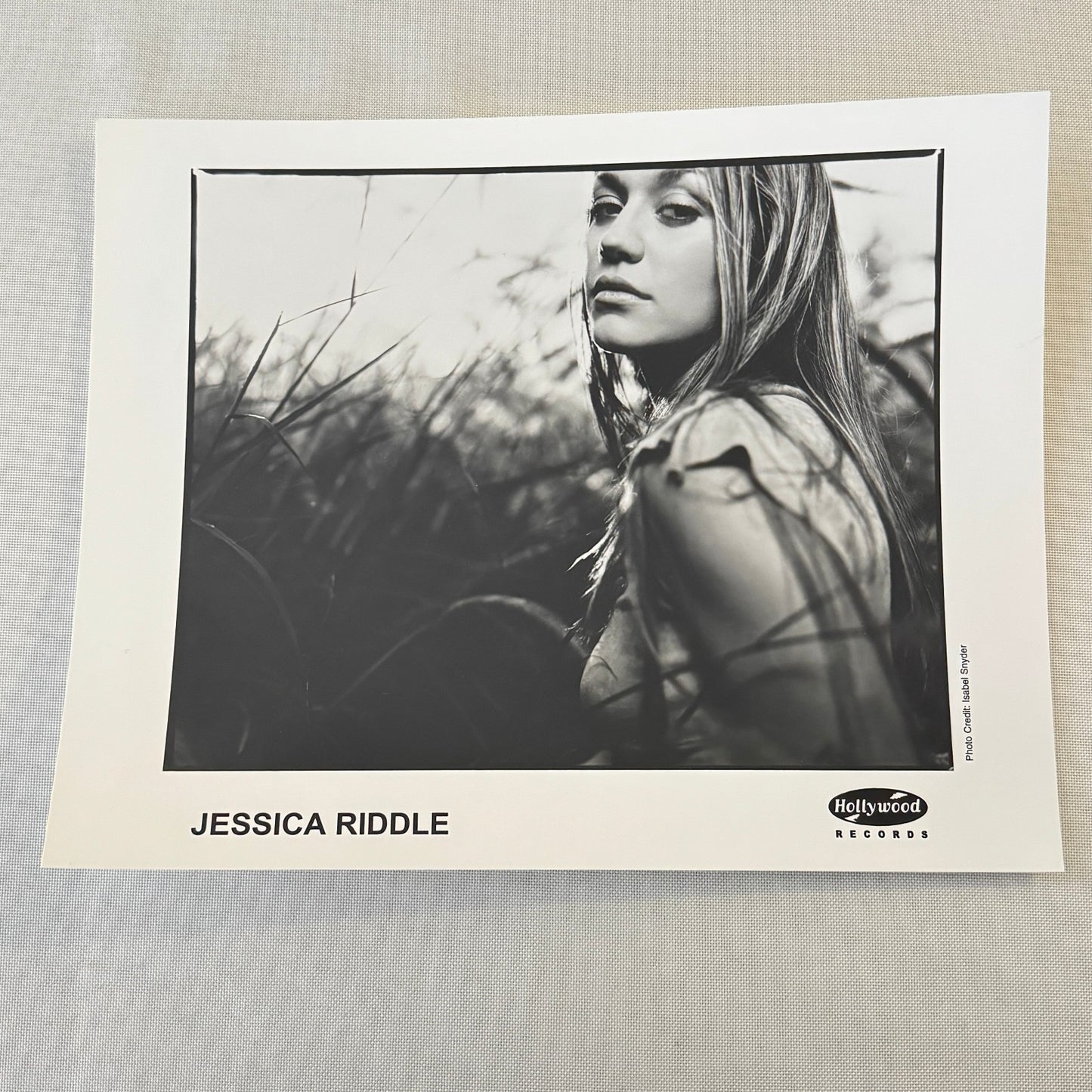 Jessica Riddle Music Publicity Press Photo Photograph Singer Artist