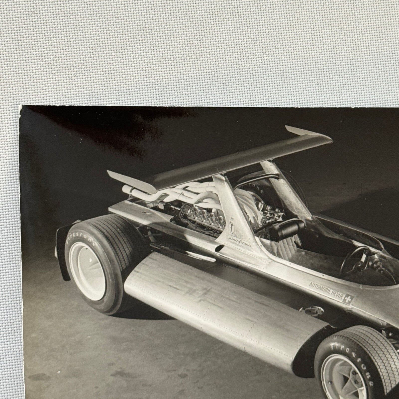 1969 Pininfarina Sigma Grand Prix Concept Car Factory Photo Photograph Print