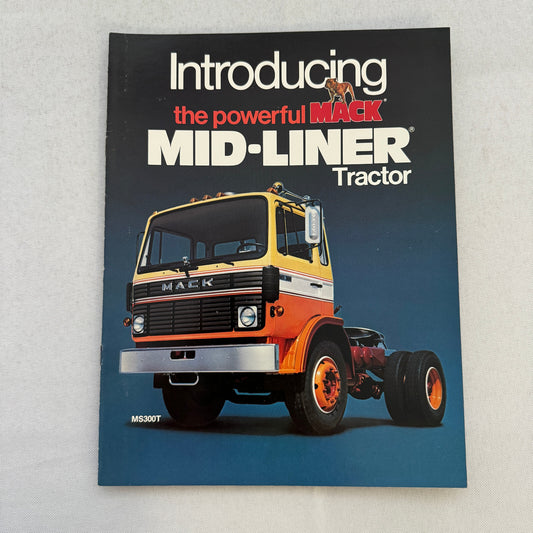 Mack MS300 Midliner Tractor Truck Sales Brochure Catalog