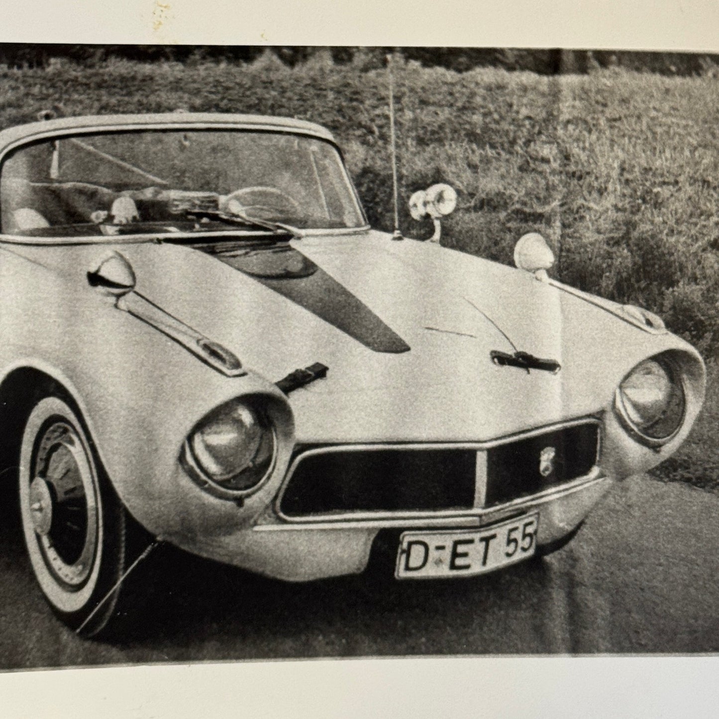 Vintage Coachbuilder Car Automobile Convertible Photo Photograph Unidentified