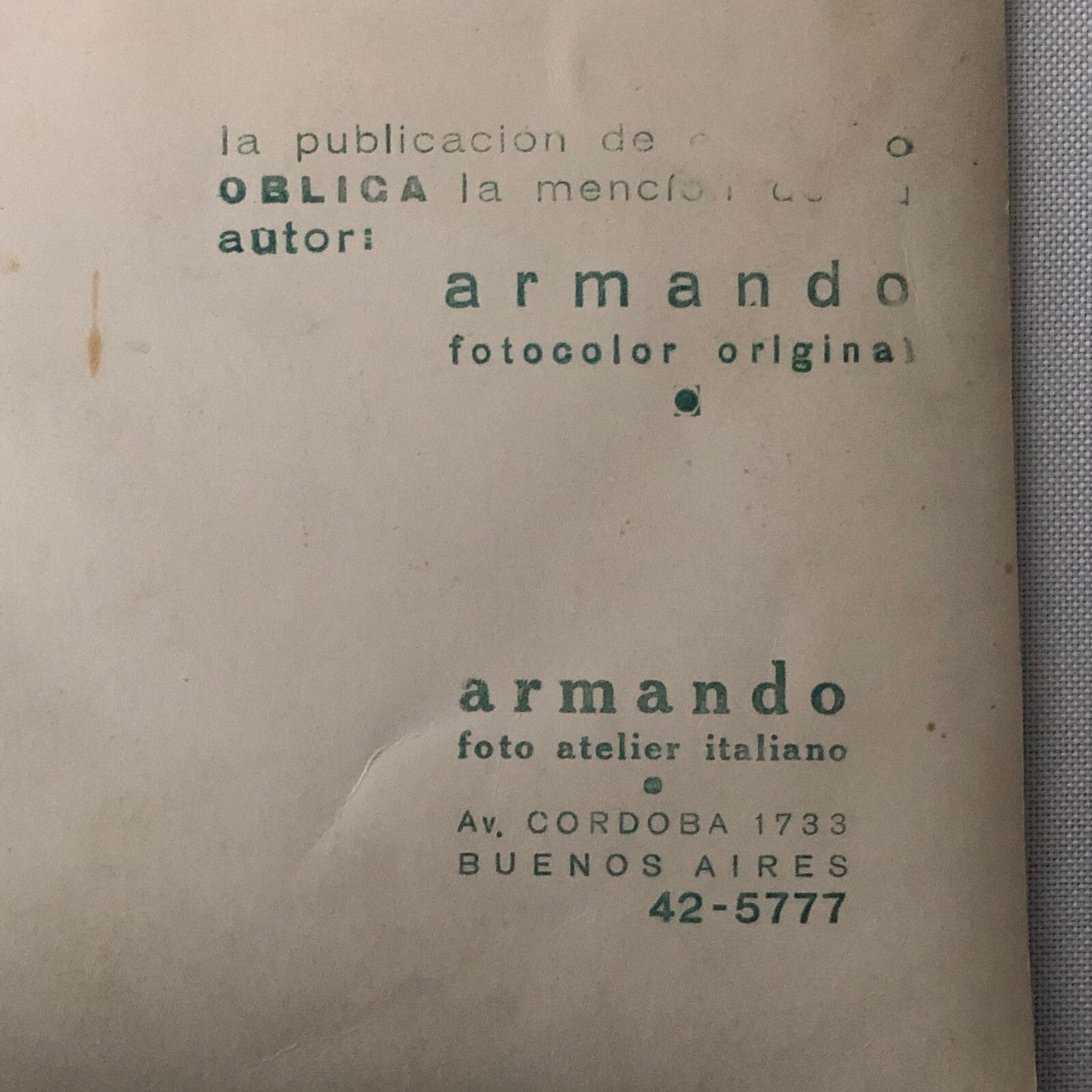 Vintage Buenos Aires Racing Photo Photograph Print Porsche Cars ?