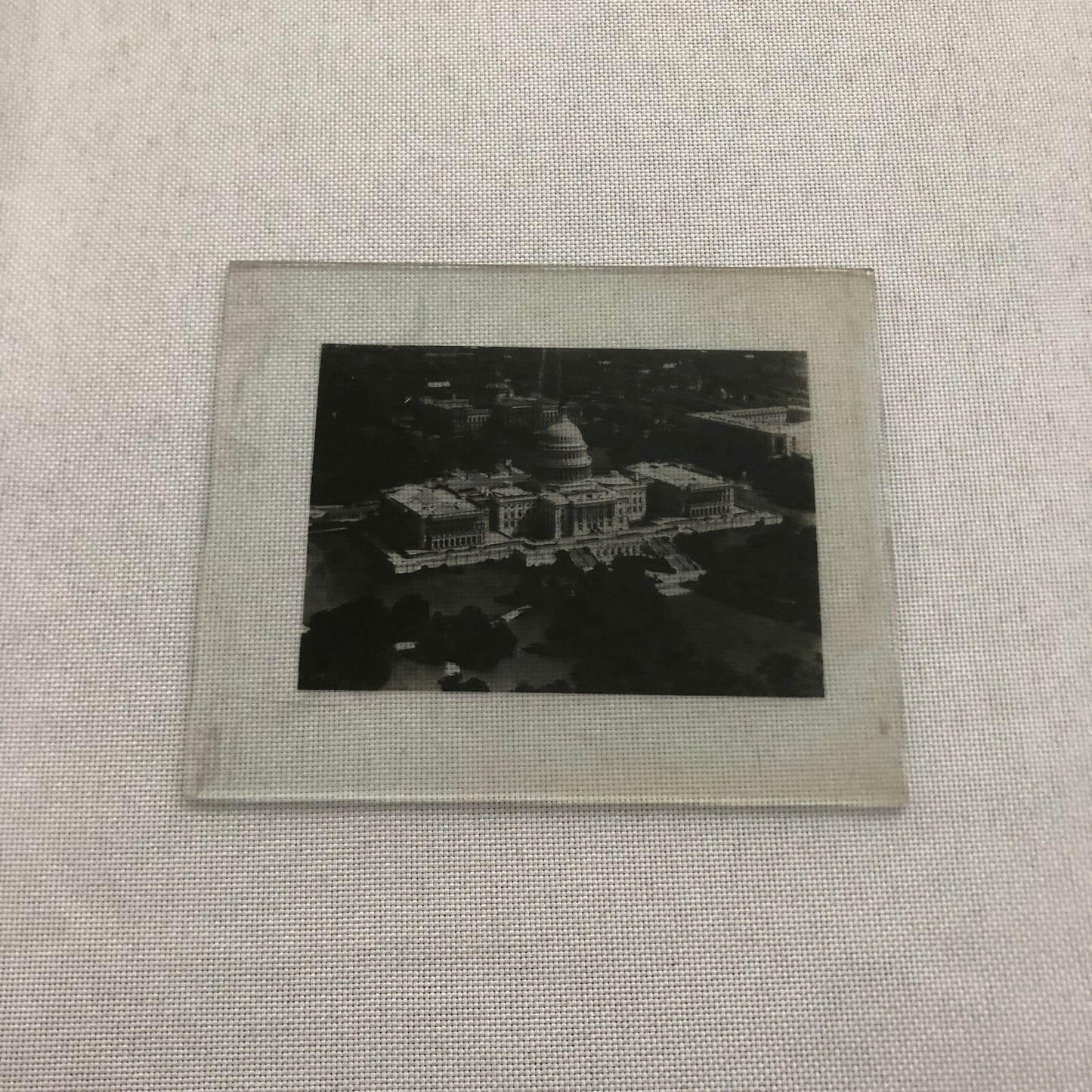 Glass Plate Lantern Slide United States Capitol Building Washington DC
