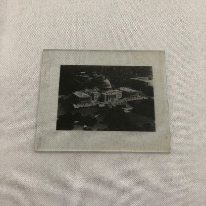 Glass Plate Lantern Slide United States Capitol Building Washington DC