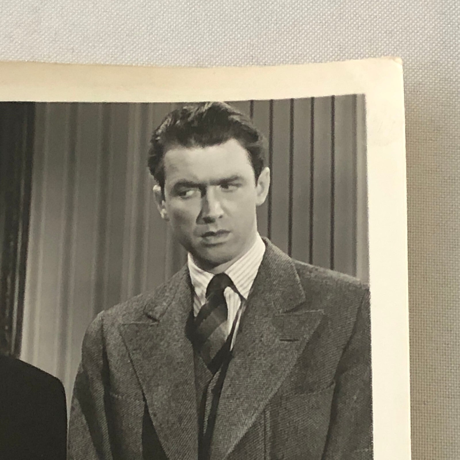 Vintage Movie Film Press Photo Photograph Print Jimmy Steps Out James Stewart