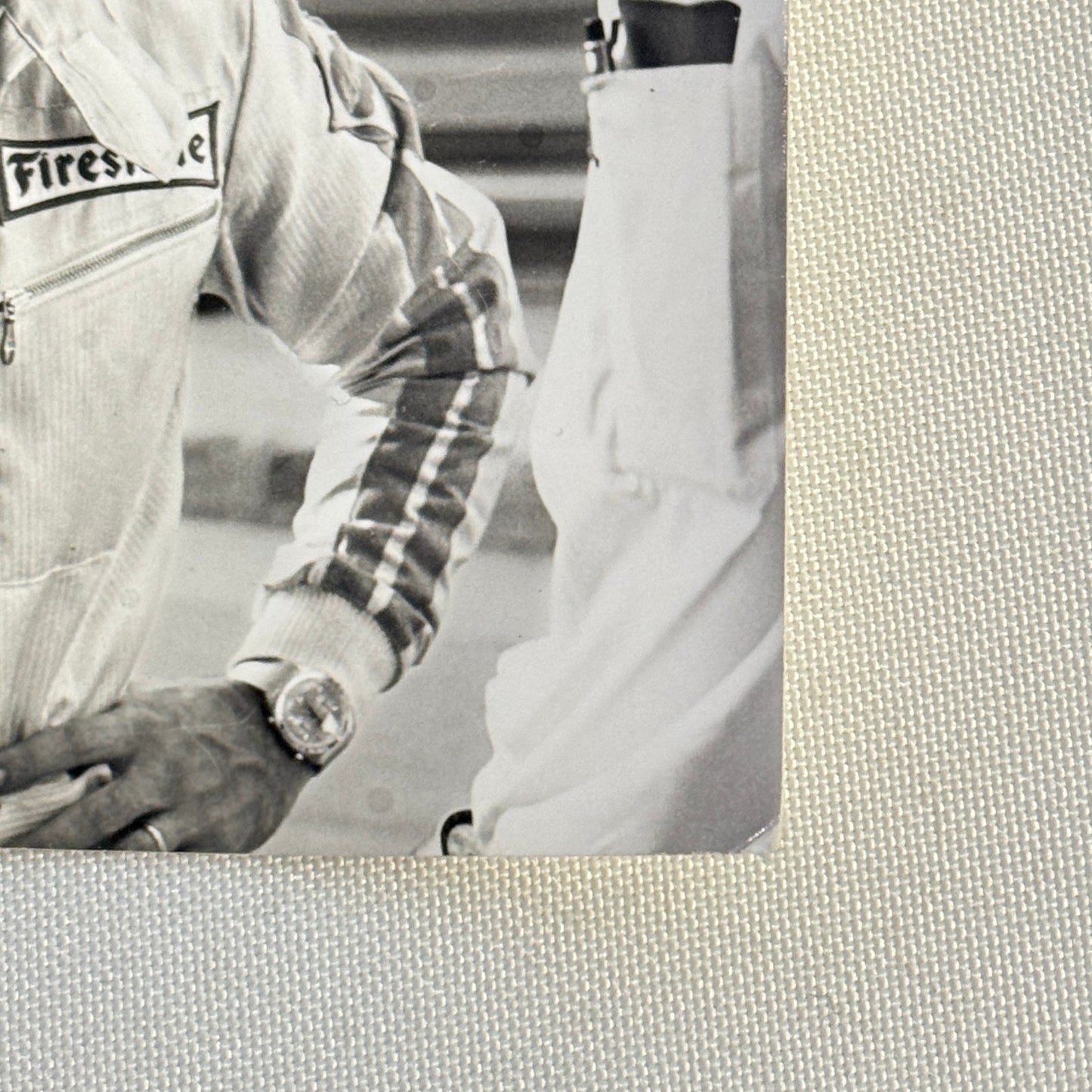 Vintage Mario Andretti Racing Driver Photo Photograph Print Motorsport