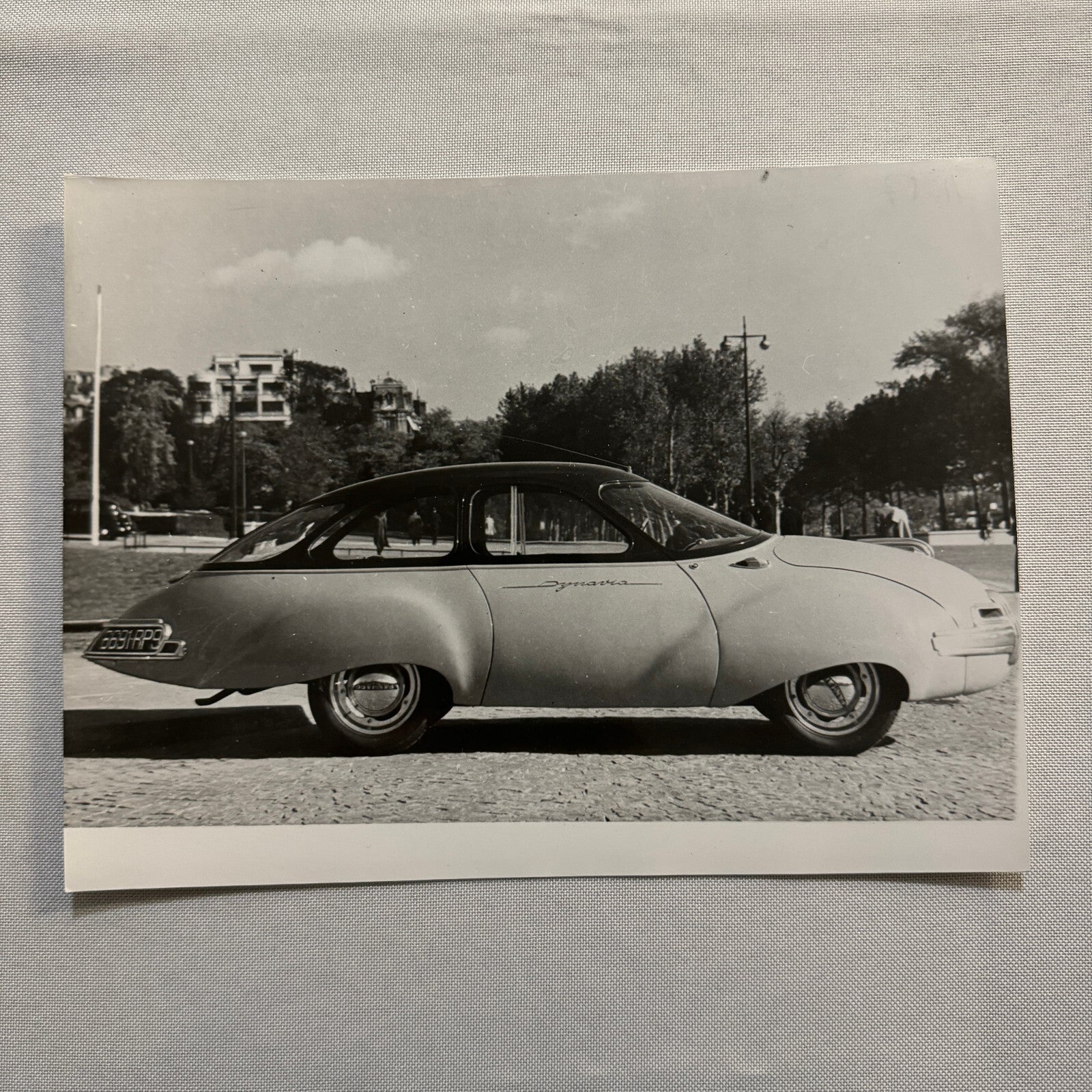 Panhard Dynavia 1948 Concept Car Press Photo Photograph Modern Print