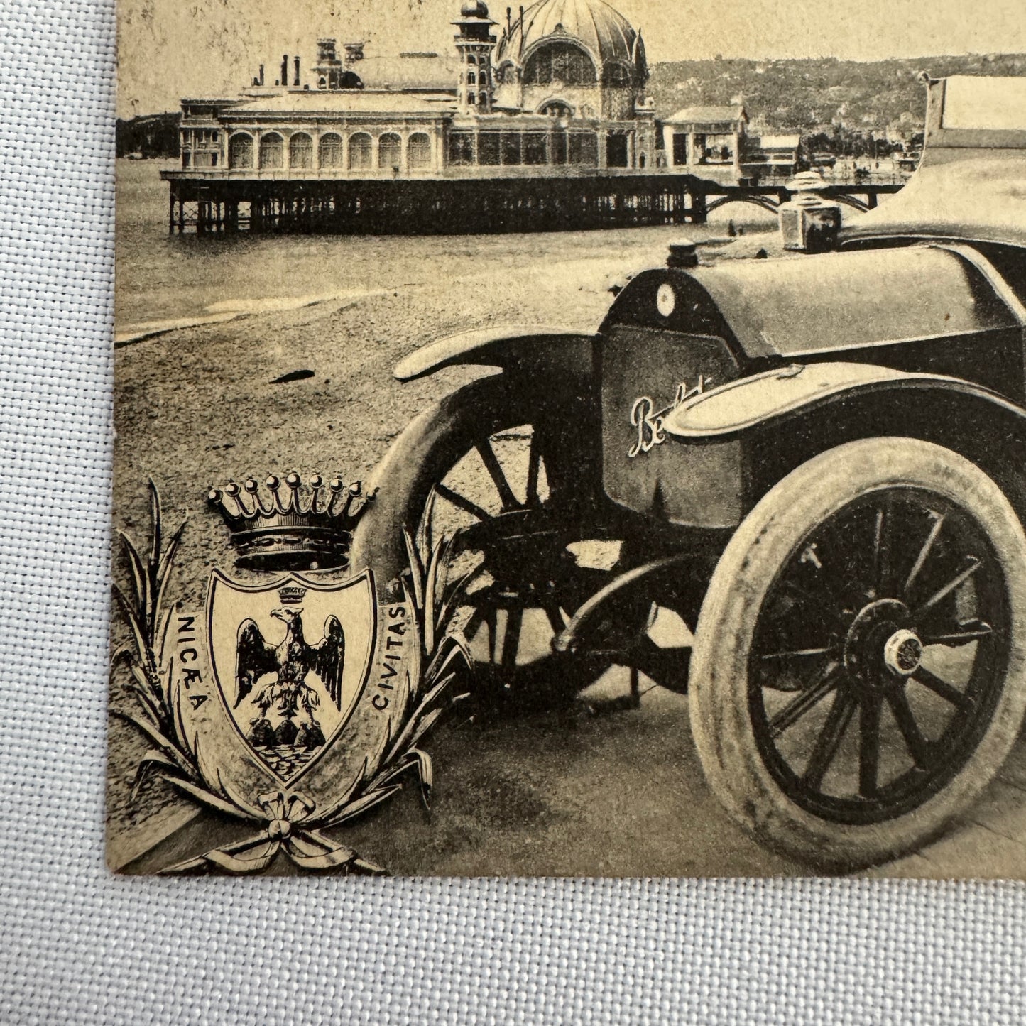 Vintage Car Automobile Postcard Post Card 1911 French