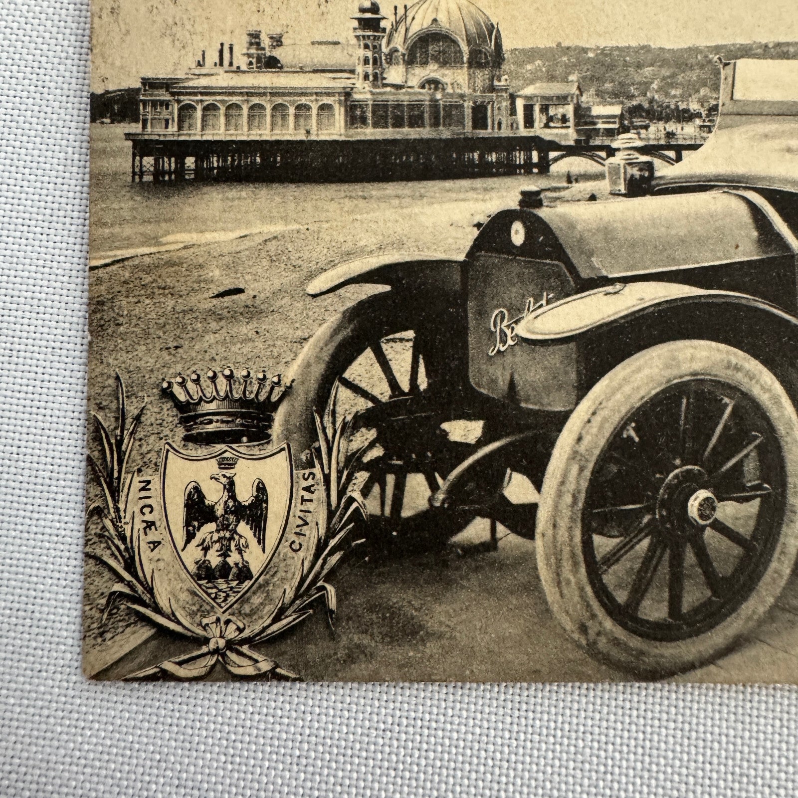 Vintage Car Automobile Postcard Post Card 1911 French