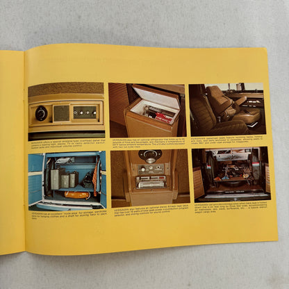 UOP Bostrom Versavan Vintage Conversion Van Sales Brochure Catalog GMC Vandura