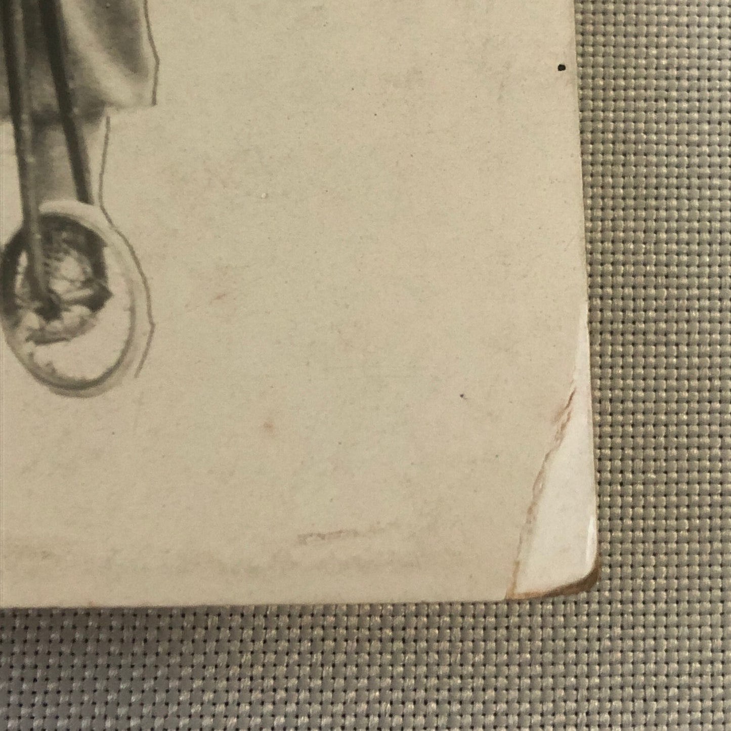 Circus Performer Vintage Photo Photograph Clown Bicycle