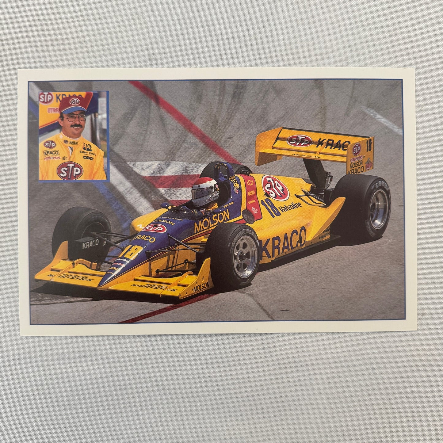 STP Racing Bobby Rahal Kraco Chevy Chevrolet CART PPG Racing Press Kit Brochure