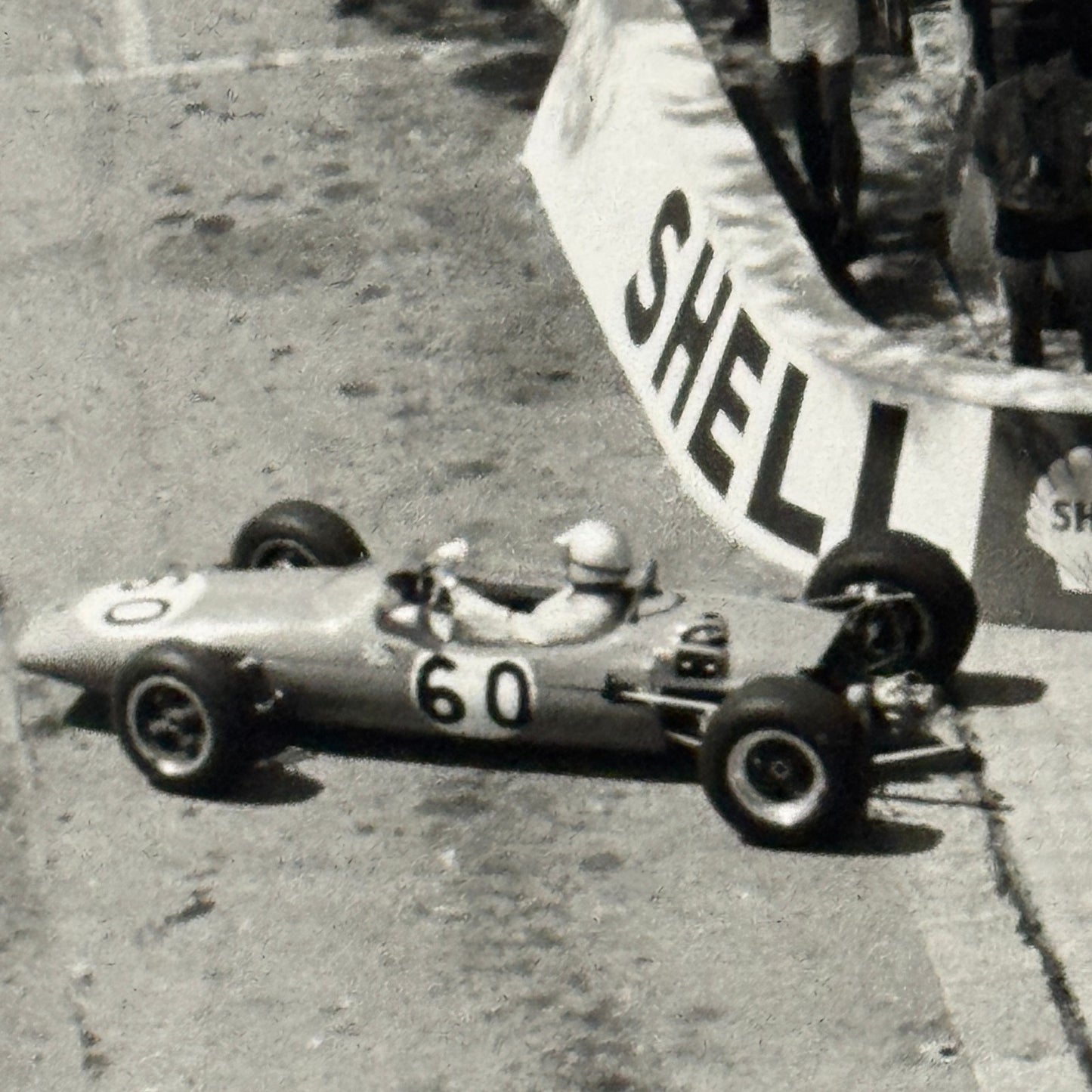 Vintage Racing Photo Photograph 1965 Monaco Grand Prix Race Autocar Magazine