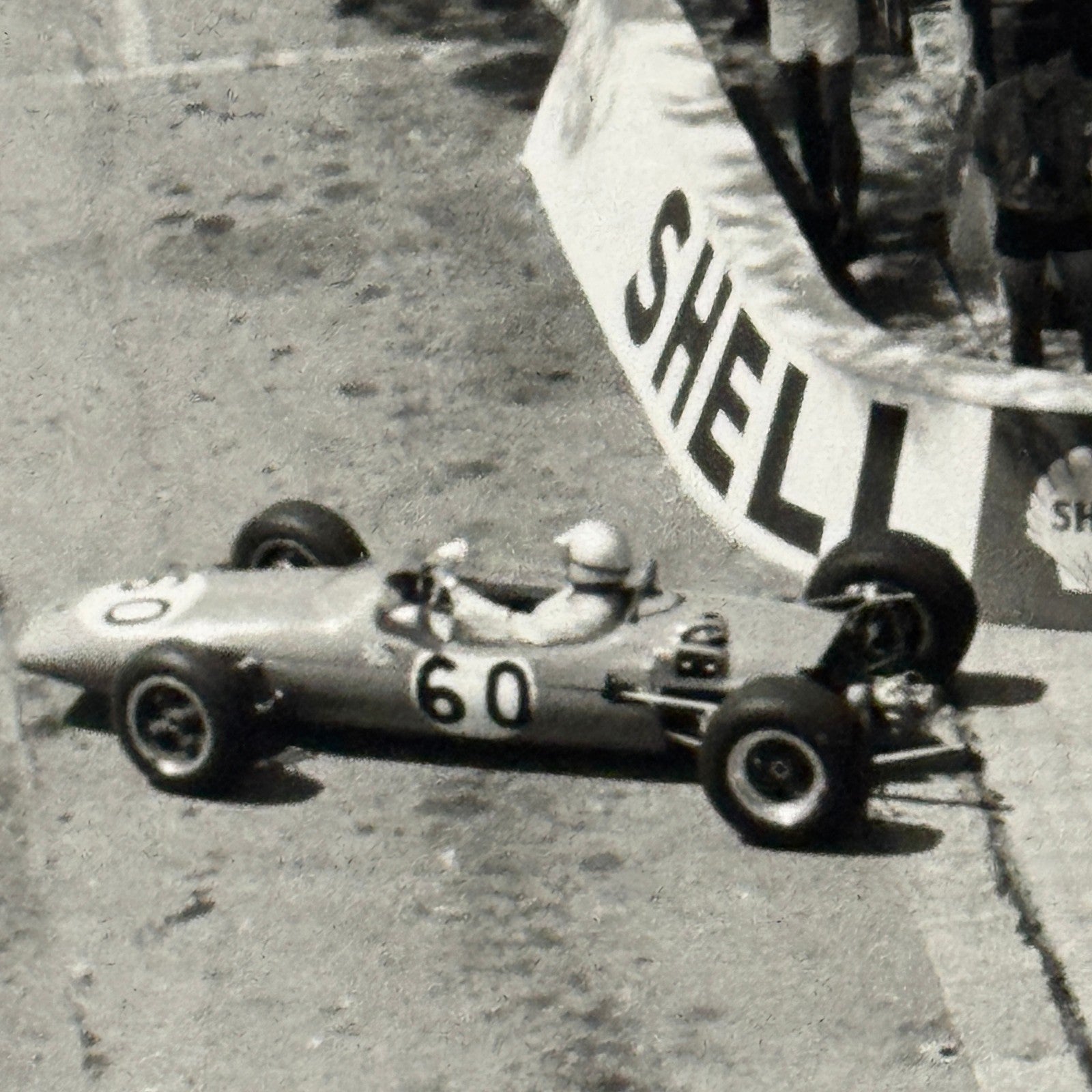 Vintage Racing Photo Photograph 1965 Monaco Grand Prix Race Autocar Magazine