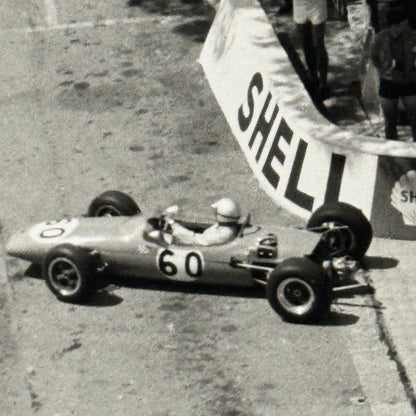 Vintage Racing Photo Photograph 1965 Monaco Grand Prix Race Autocar Magazine