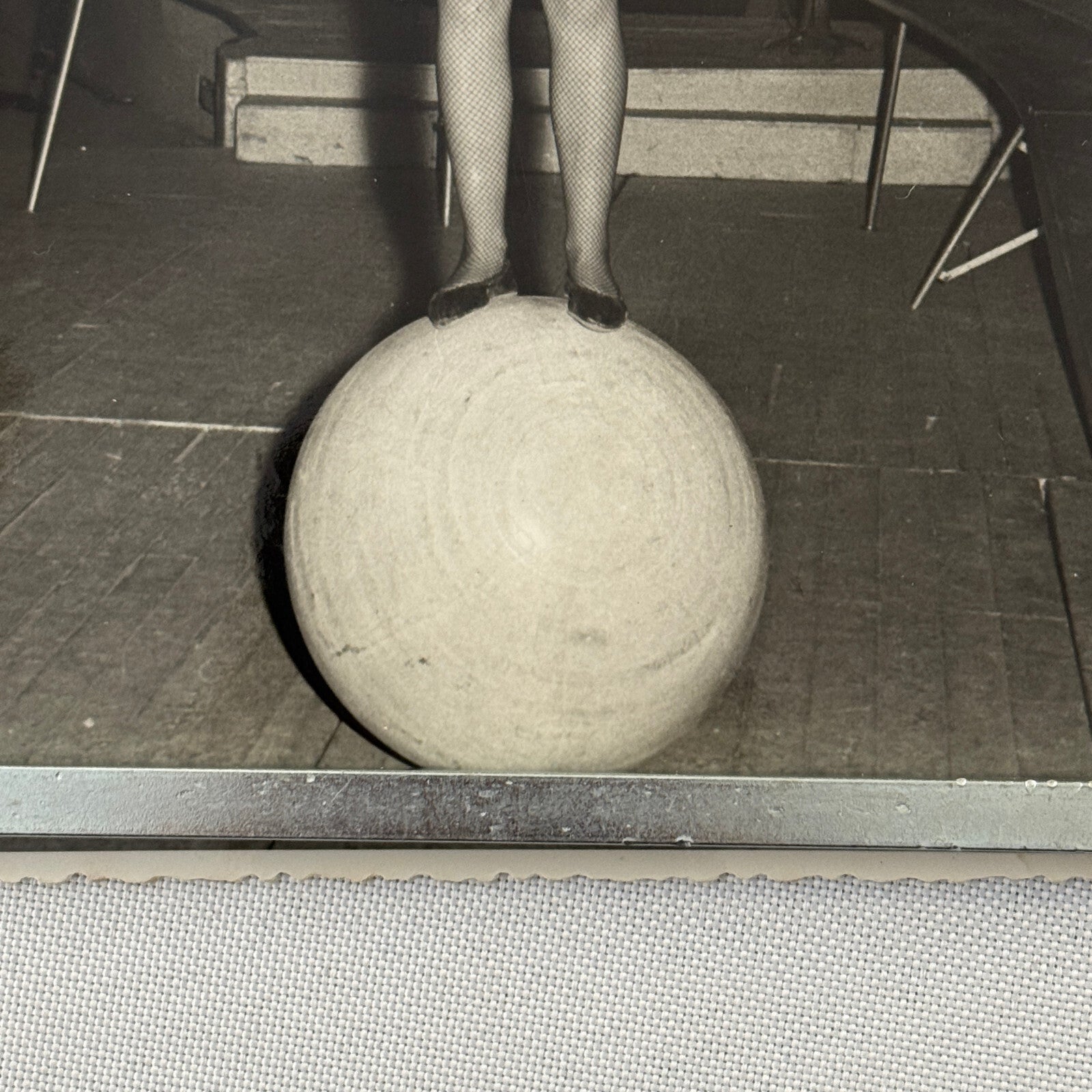 Circus Balancing Act Accordion Photo Photograph Maria Luisa Madrid Spain