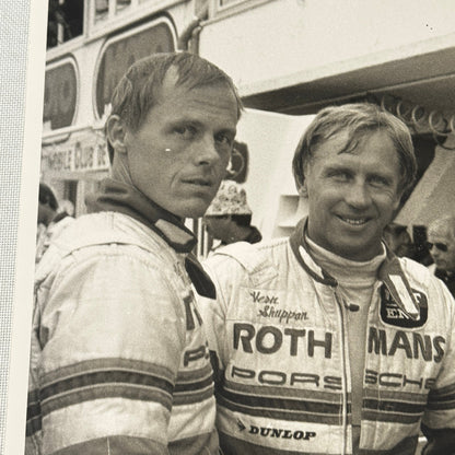 Rothmans Racing Porsche Driver Photo Derek Bell Jochen Mass Hans Stuck