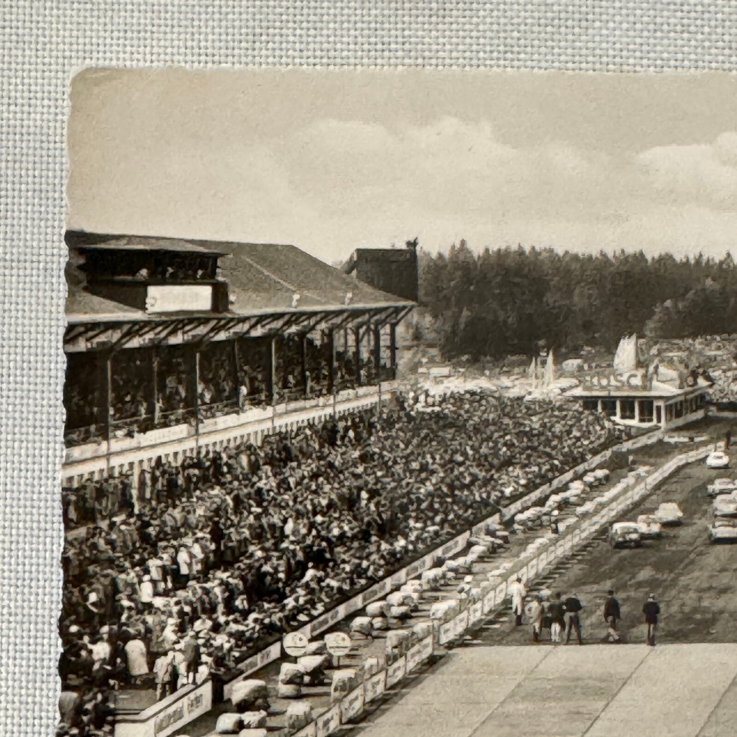 Vintage Nurburgring 1000 KM Race Racing Postcard Post Card