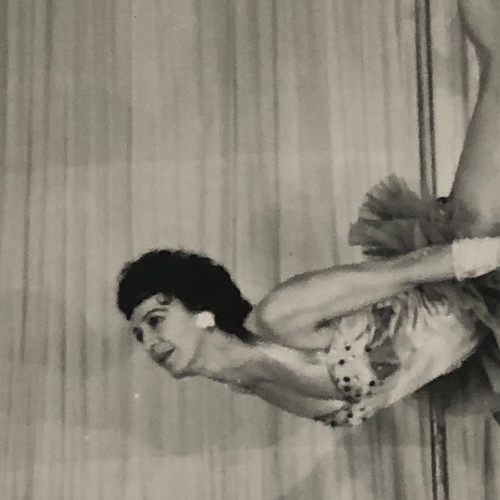 Vintage Circus Photo Bicycle Balancing Act Koraly Sisters Acrobat Photograph