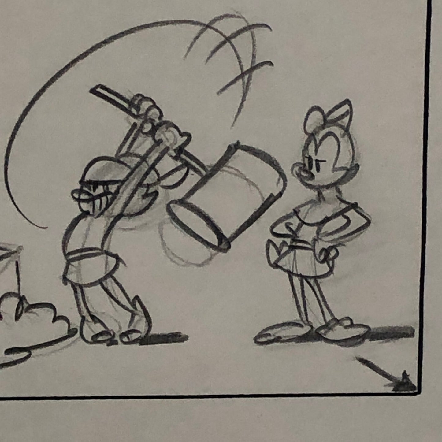 ANIMANIACS Animation Storyboard Illustration Drawing Sketch Wakko Yakko Dot