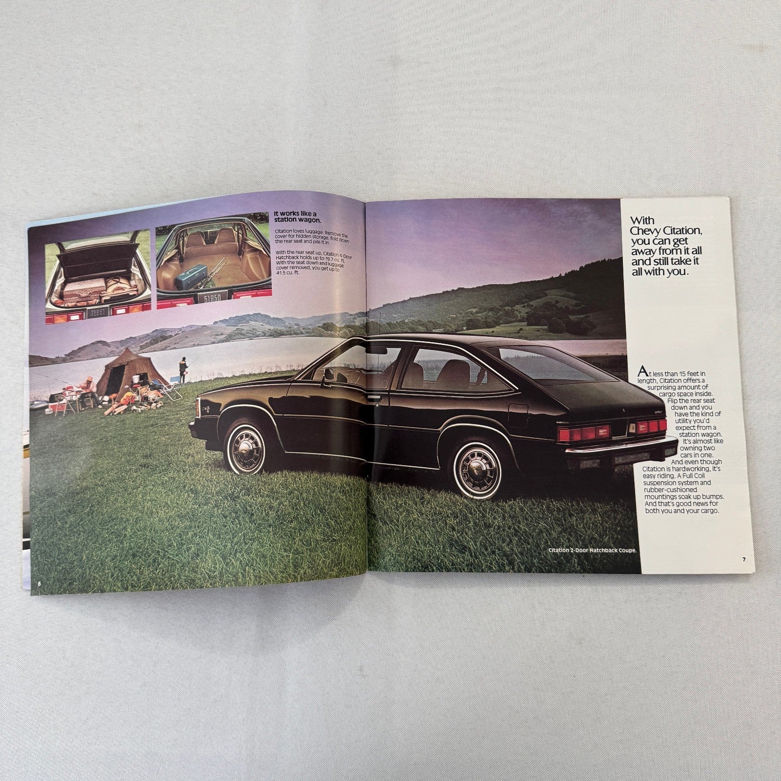 1981 Chevrolet Citation Car Sales Brochure Catalog Chevy X11 X-11