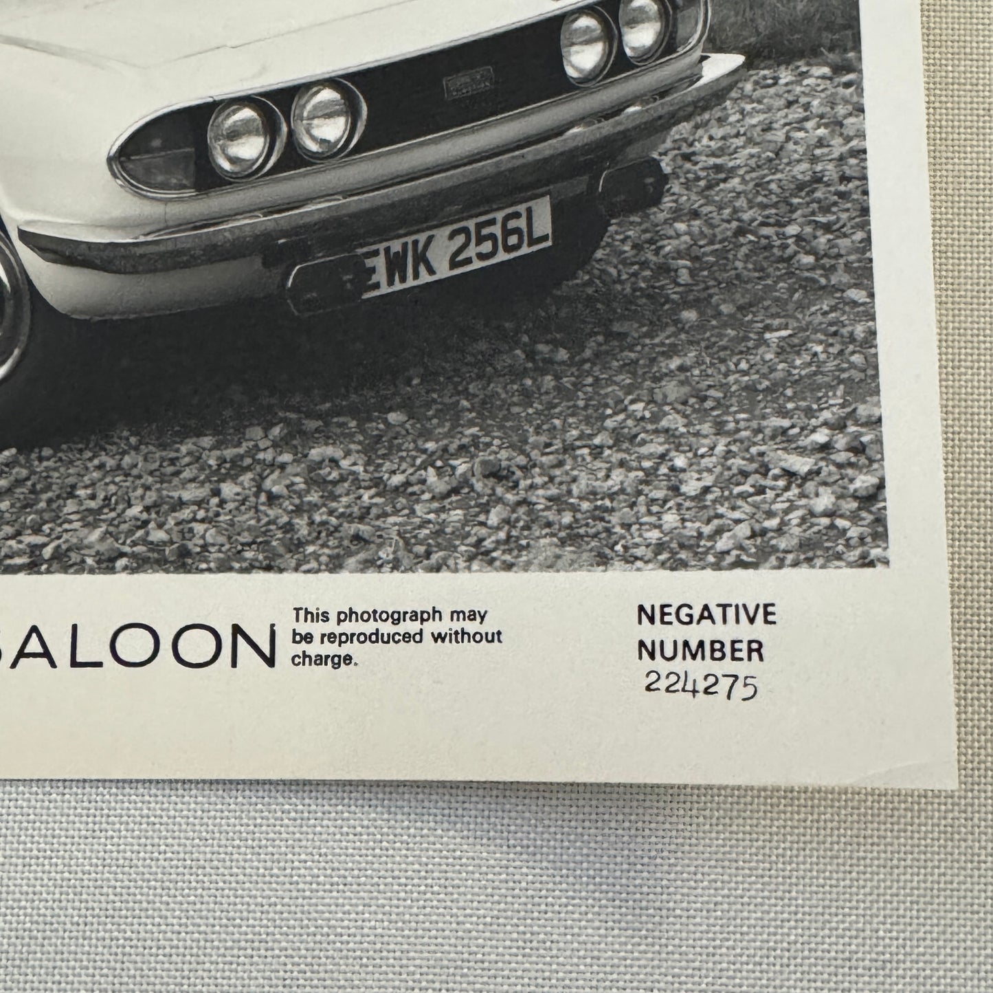 Triumph 2.5 PI MK 2 Saloon Sedan Car Factory Press Photo Photograph Print 1973