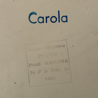 Vintage Circus Rollerskating Roller Skate Act Photo Photograph Lot 2x Carola