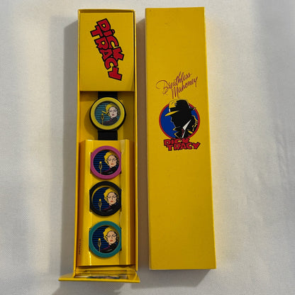 Vintage Madonna Dick Tracy Watch Breathless Mahoney New Old Stock NOS Wristwatch