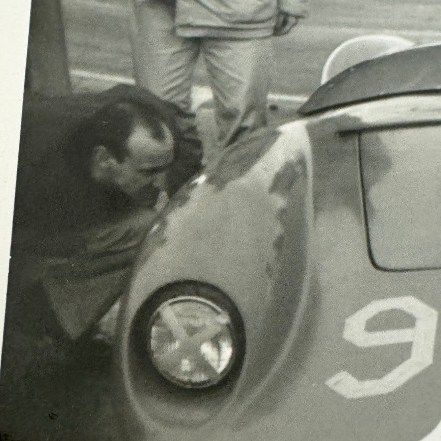 Vintage Racing Photo Devin Car Photograph Snapshot Motorsport Print 1959
